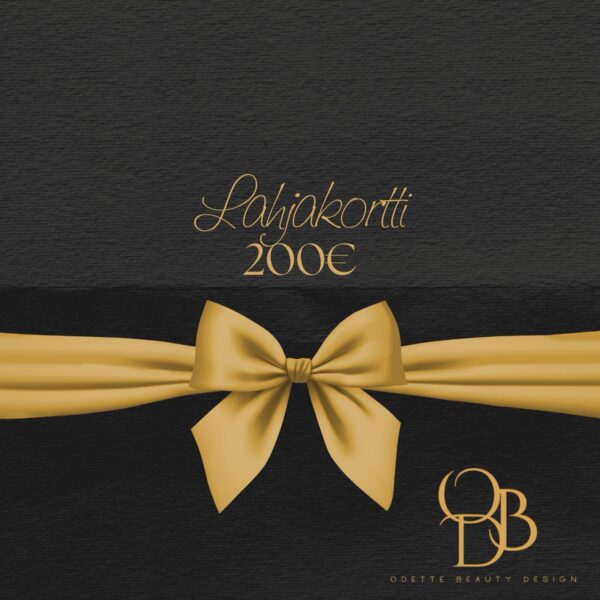 Avoin lahjakortti 200 €