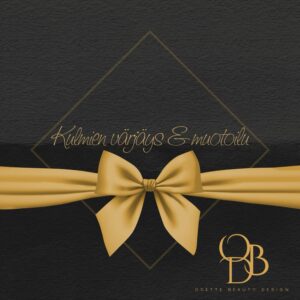 Kulmien värjäys ja muotoilu